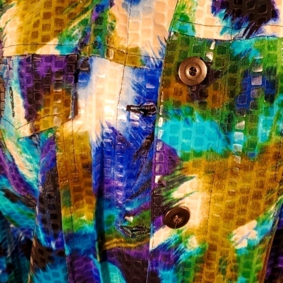 Notations multicolor Jacket Shiny Size Large - Picture 4 of 16